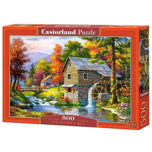 Old Sutter's Mill 500 Piece Jigsaw Puzzle Castorland