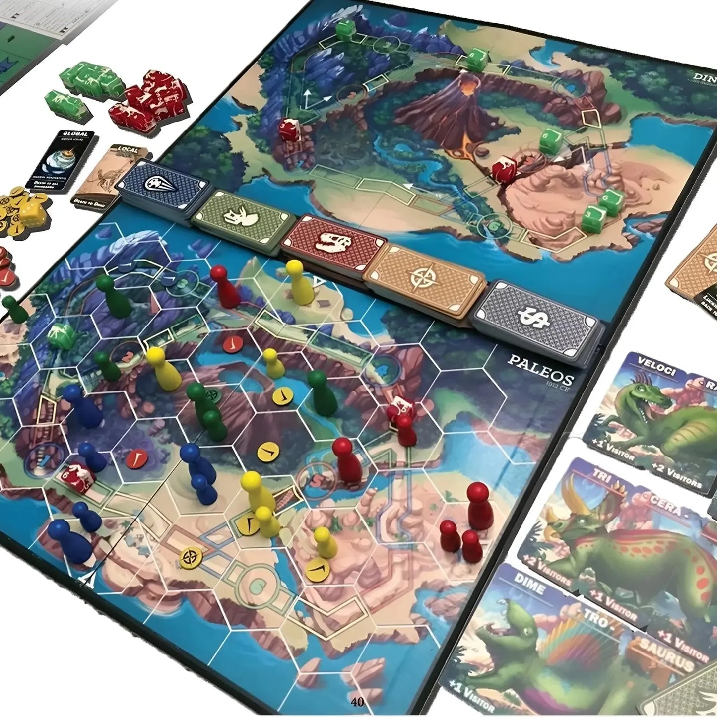 In a World of Dinosaurs - Board Game of Prehistoric & Paleontological Prowess