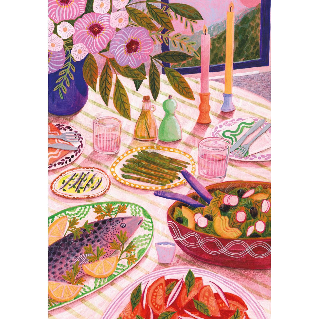 Moments to Savour Set of 3 500 Piece Jigsaw Puzzle Gibsons