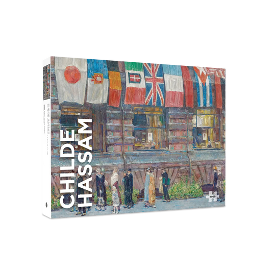 Allied Flags; Union League Club 1000 Piece Jigsaw Puzzle Pomegranate
