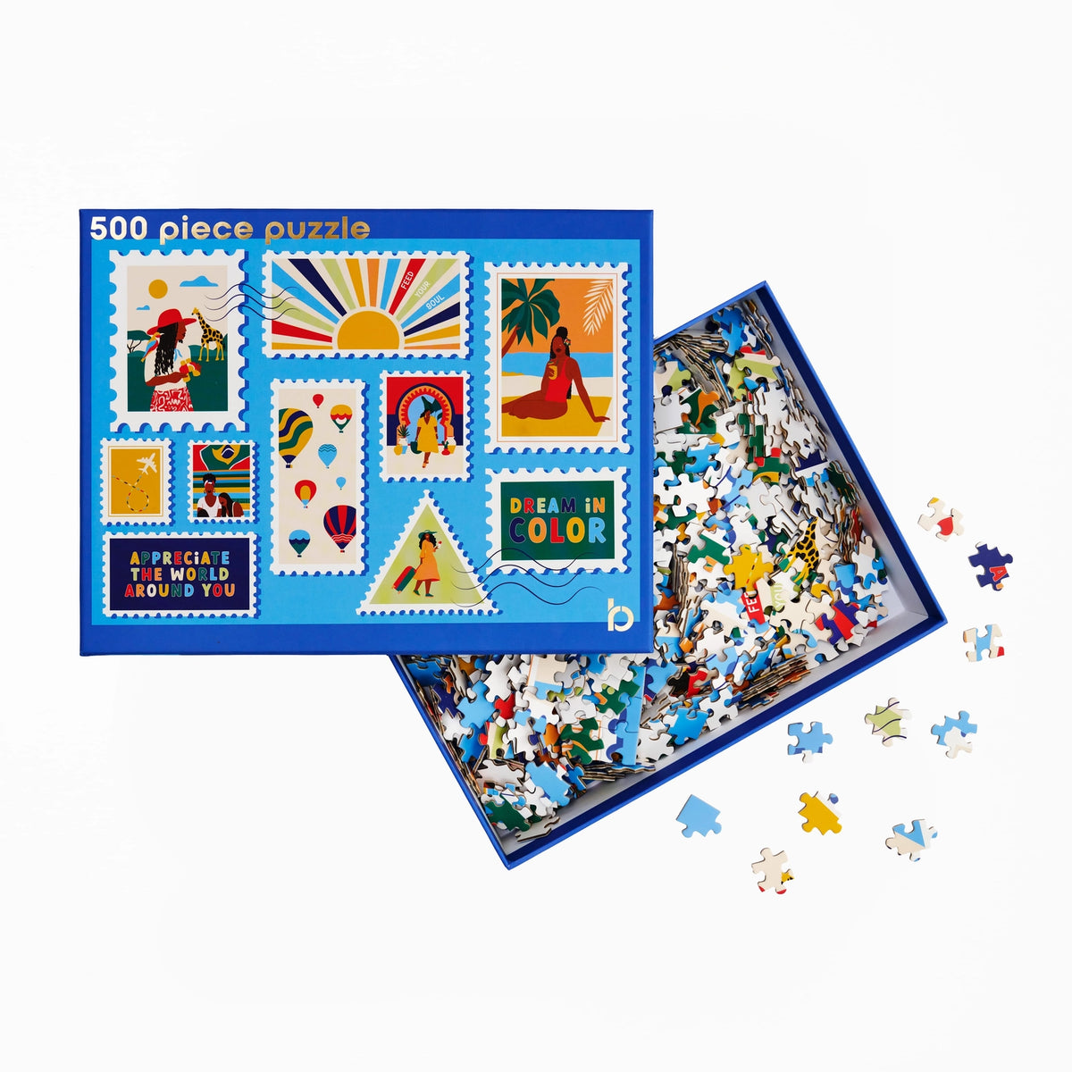 World Traveler 500 Piece Soft Touch Jigsaw Puzzle Be Rooted