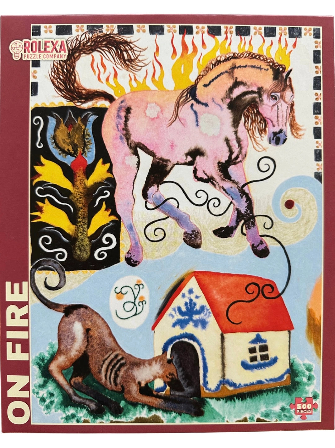 On Fire 500 Piece Jigsaw Puzzle Rolexa