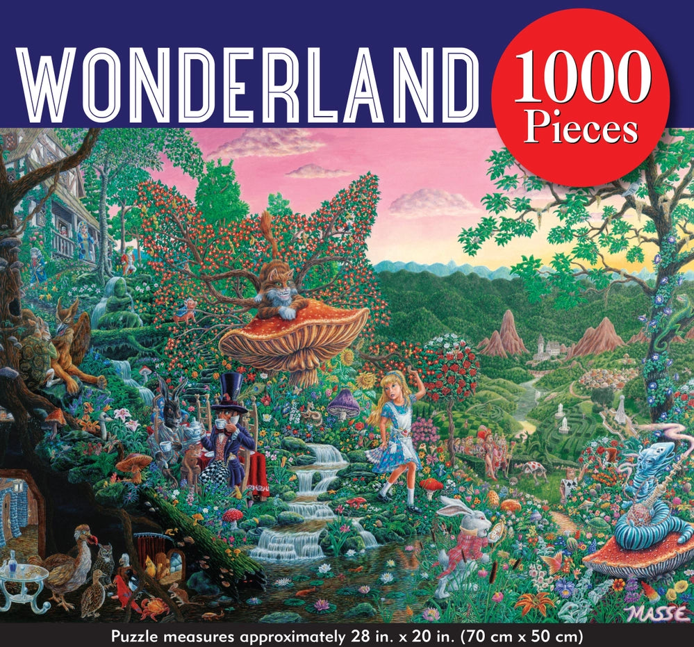 Wonderland 1000 Piece Jigsaw Puzzle Peter Pauper