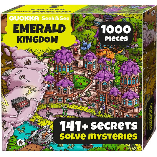 Oz Adventures (Emerald Kingdom) Mystery 1000 Piece Jigsaw Puzzle Quokka