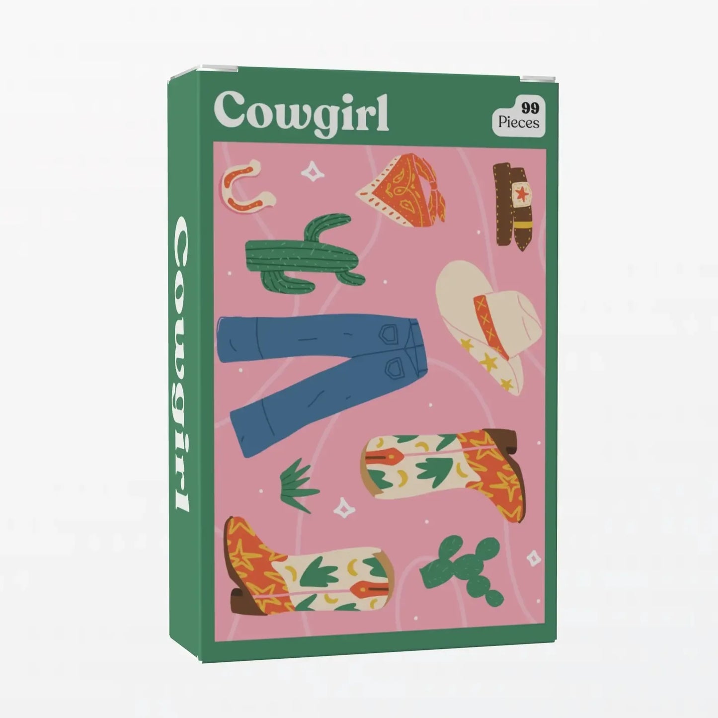 Cowgirls 99 Piece Mini Jigsaw Puzzle Puzzledly