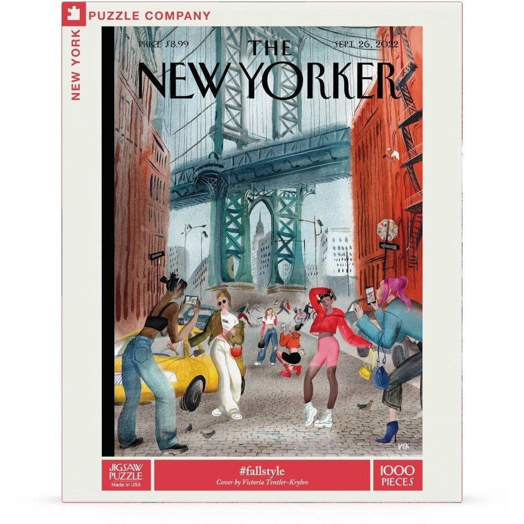 #fallstyle The New Yorker 1000 Piece Jigsaw Puzzle NYPC
