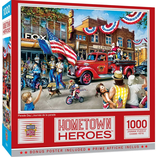 Parade Day Hometown Heroes 1000 Piece Jigsaw Puzzle MasterPieces