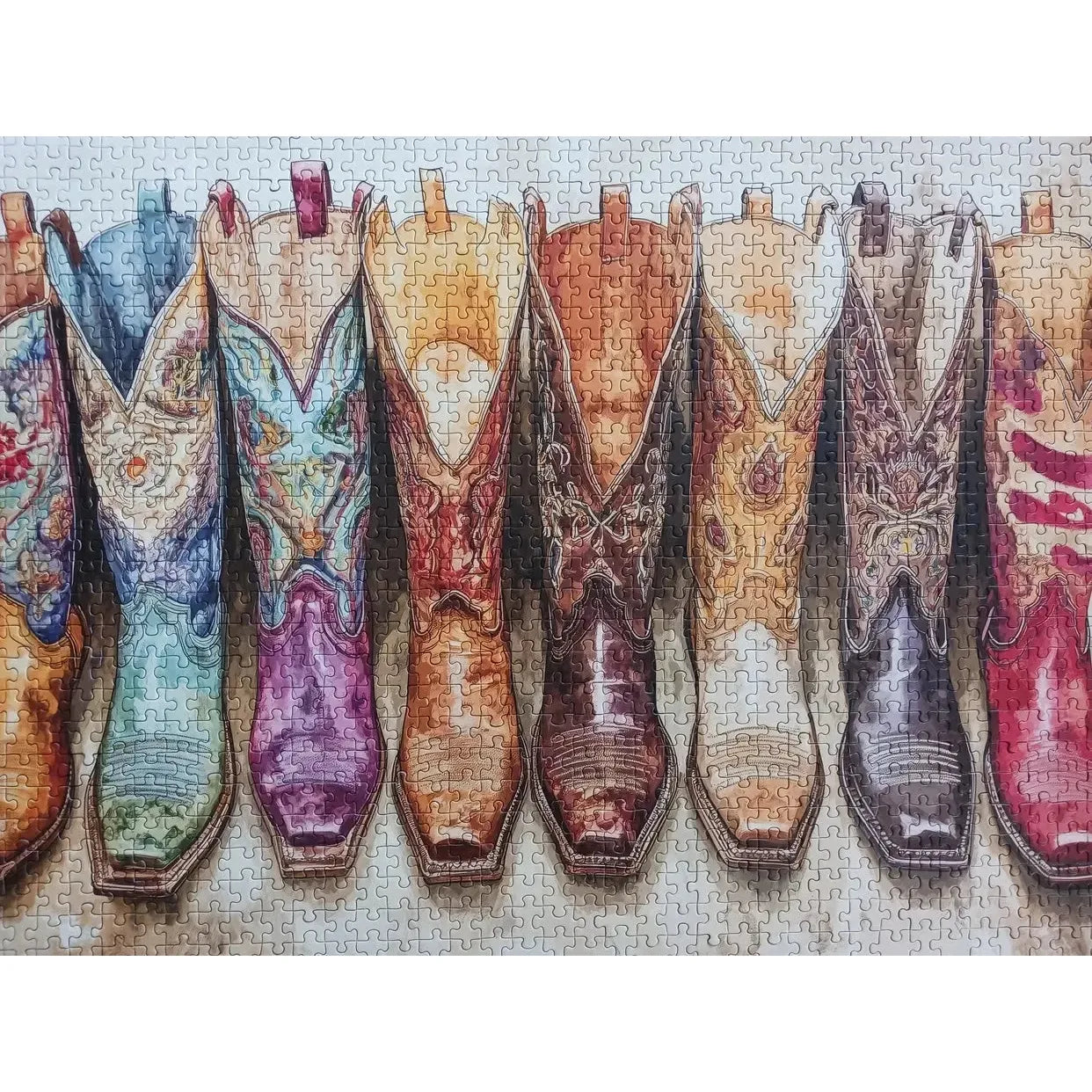 Kickin' Up Dust 1000 Piece Jigsaw Puzzle Snappy