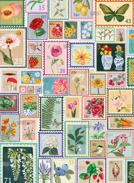 Petals & Postage 500 Piece Jigsaw Puzzle PuzzleFolk