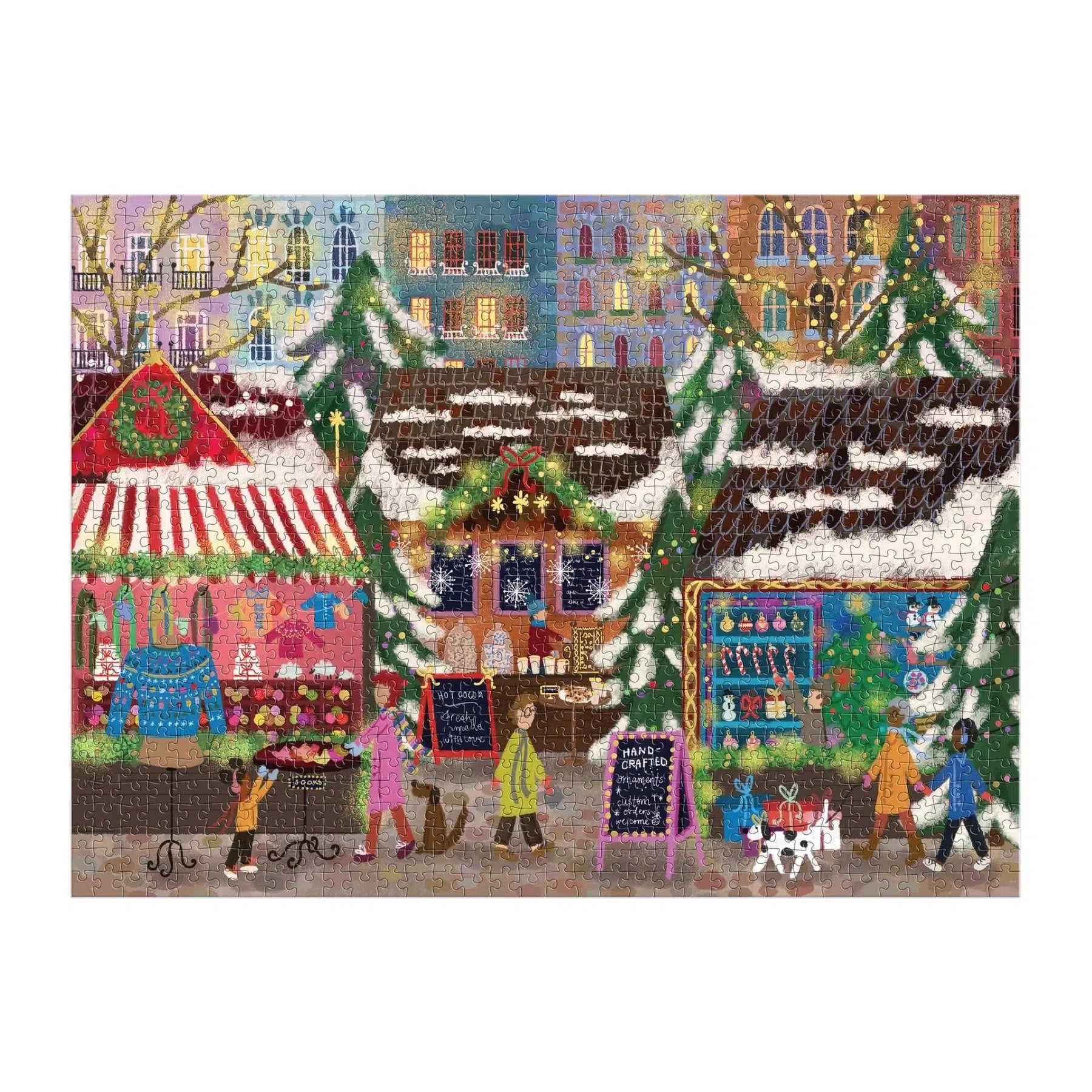 Merry Market 1000 Piece Jigsaw Puzzle Galison