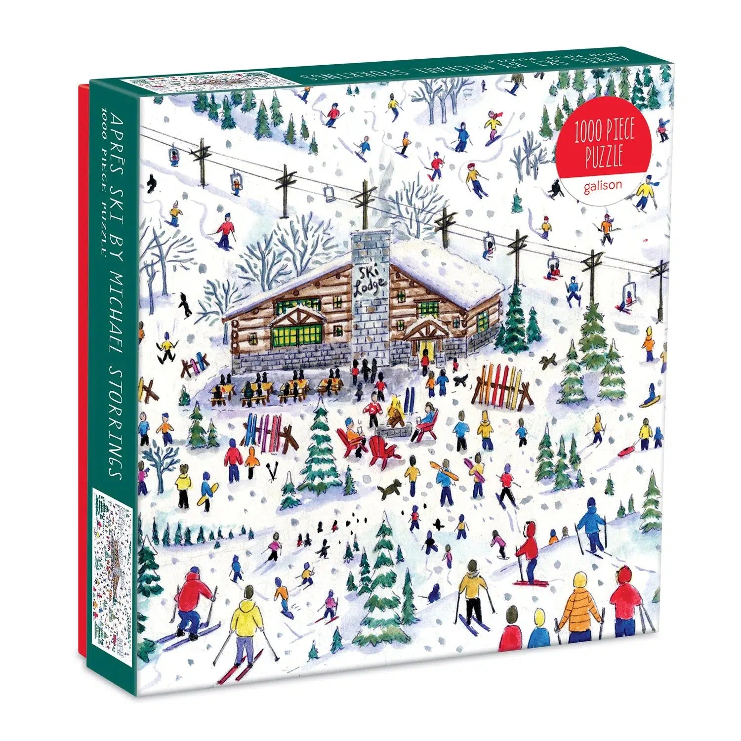 Apres Ski 1000 Piece Jigsaw Puzzle Galison