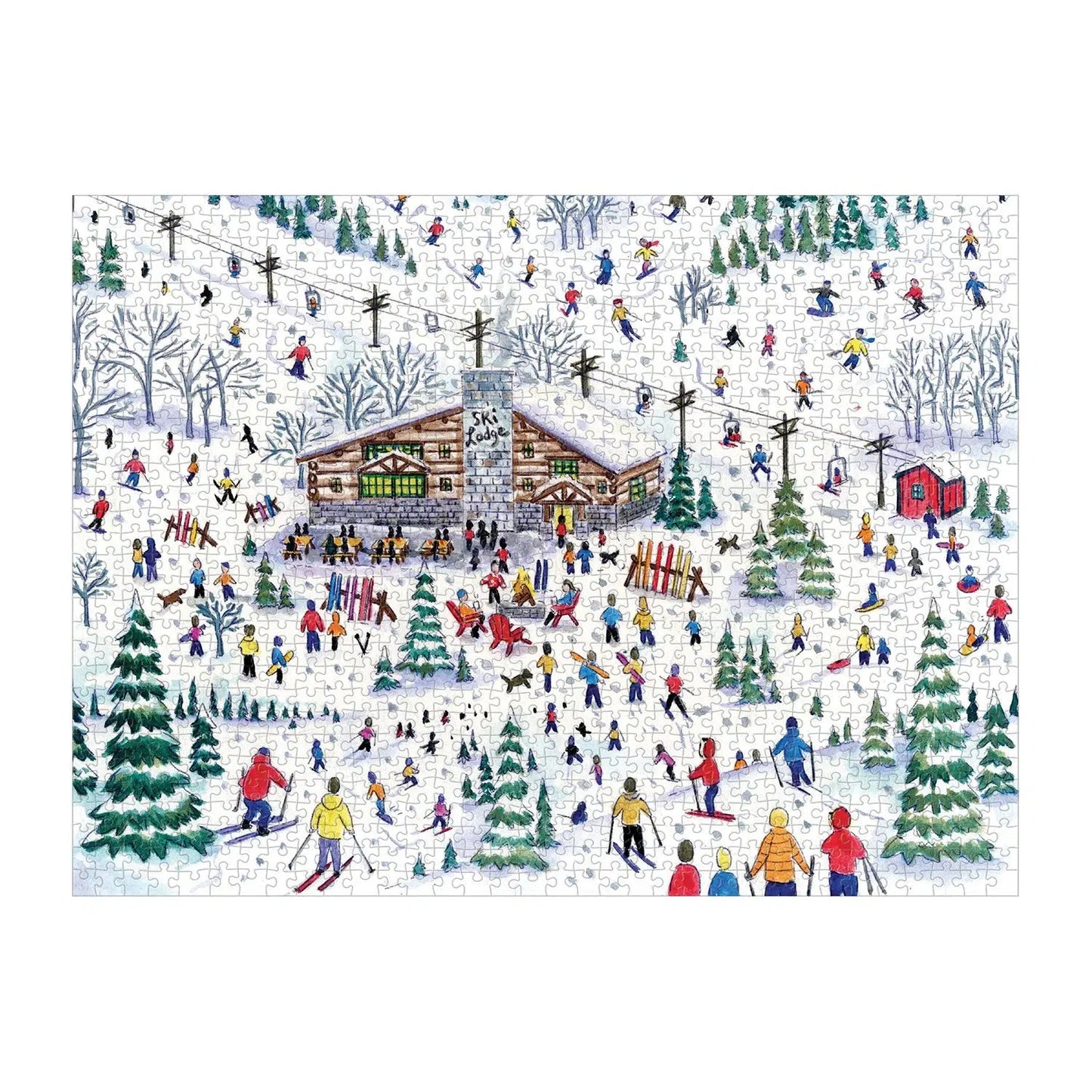 Apres Ski 1000 Piece Jigsaw Puzzle Galison