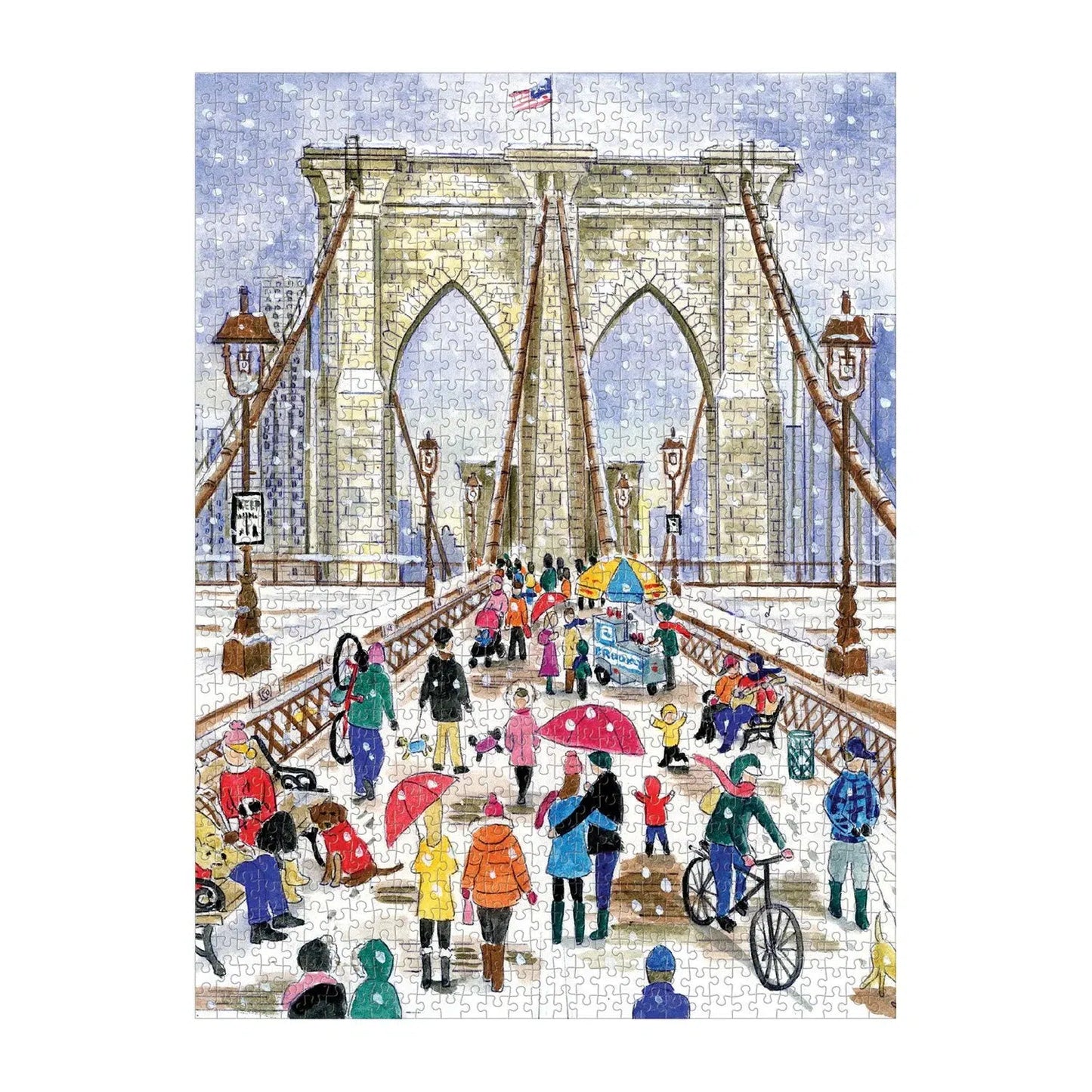 Brooklyn Bridge 1000 Piece Jigsaw Puzzle Galison