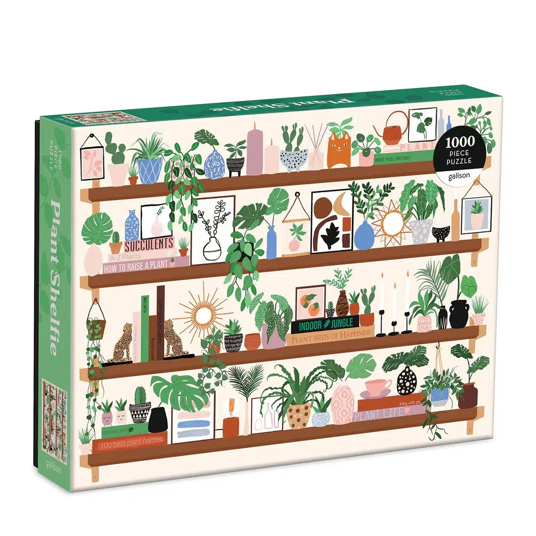 Plant Shelfie 1000 Piece Jigsaw Puzzle Galison