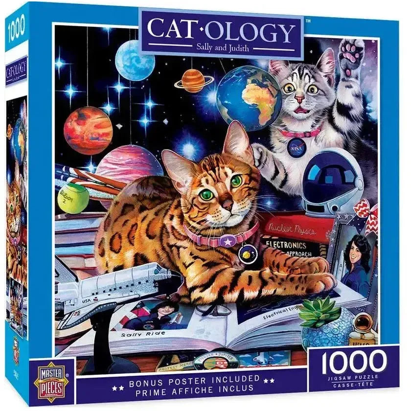Sally & Judith Catology 1000 Piece Jigsaw Puzzle MasterPieces