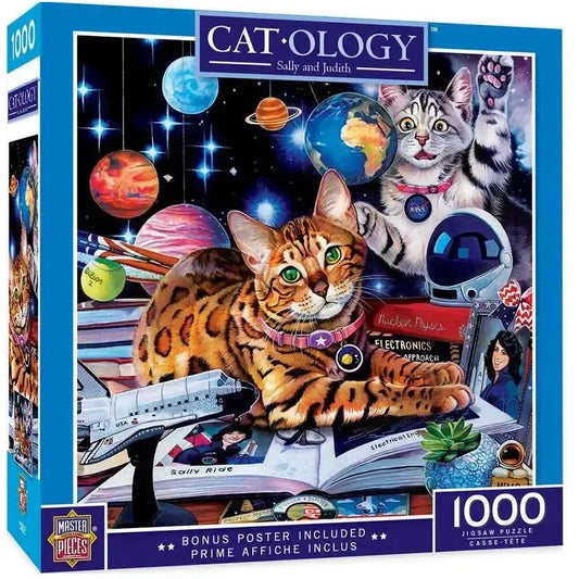 Sally & Judith Catology 1000 Piece Jigsaw Puzzle MasterPieces