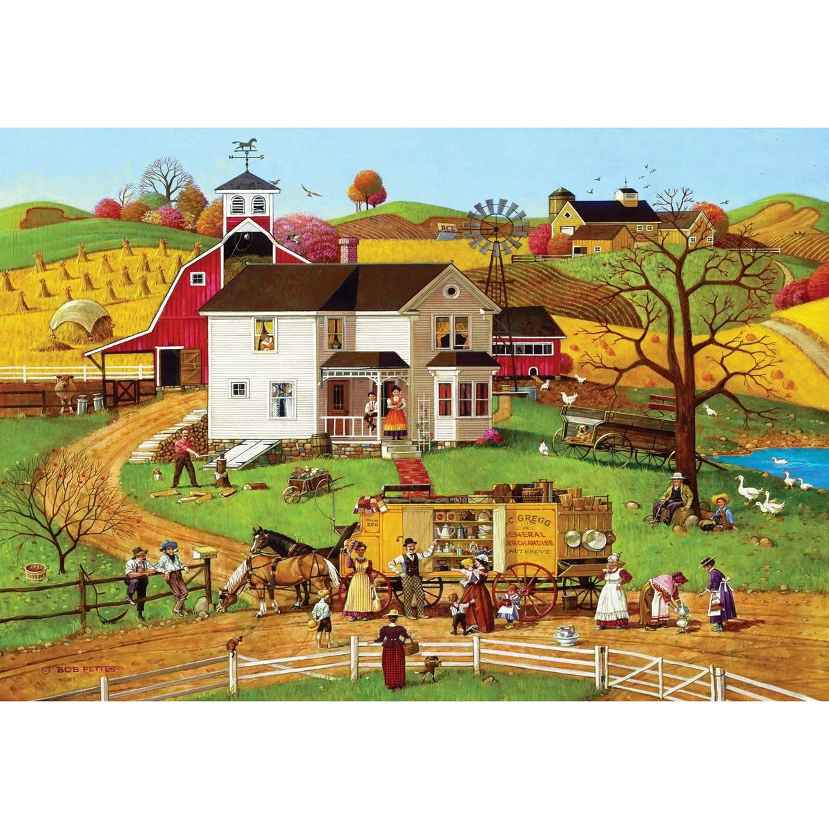 The Travelling Man 1000 Piece EZ-Grip Jigsaw Puzzle MasterPieces